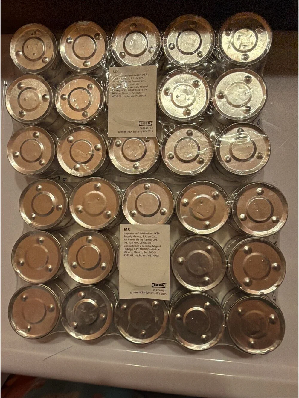 IKEA JÄNNMOD Tea Light Scented Candles 30/pk Each BUNDLE OF 2 NWT Sealed